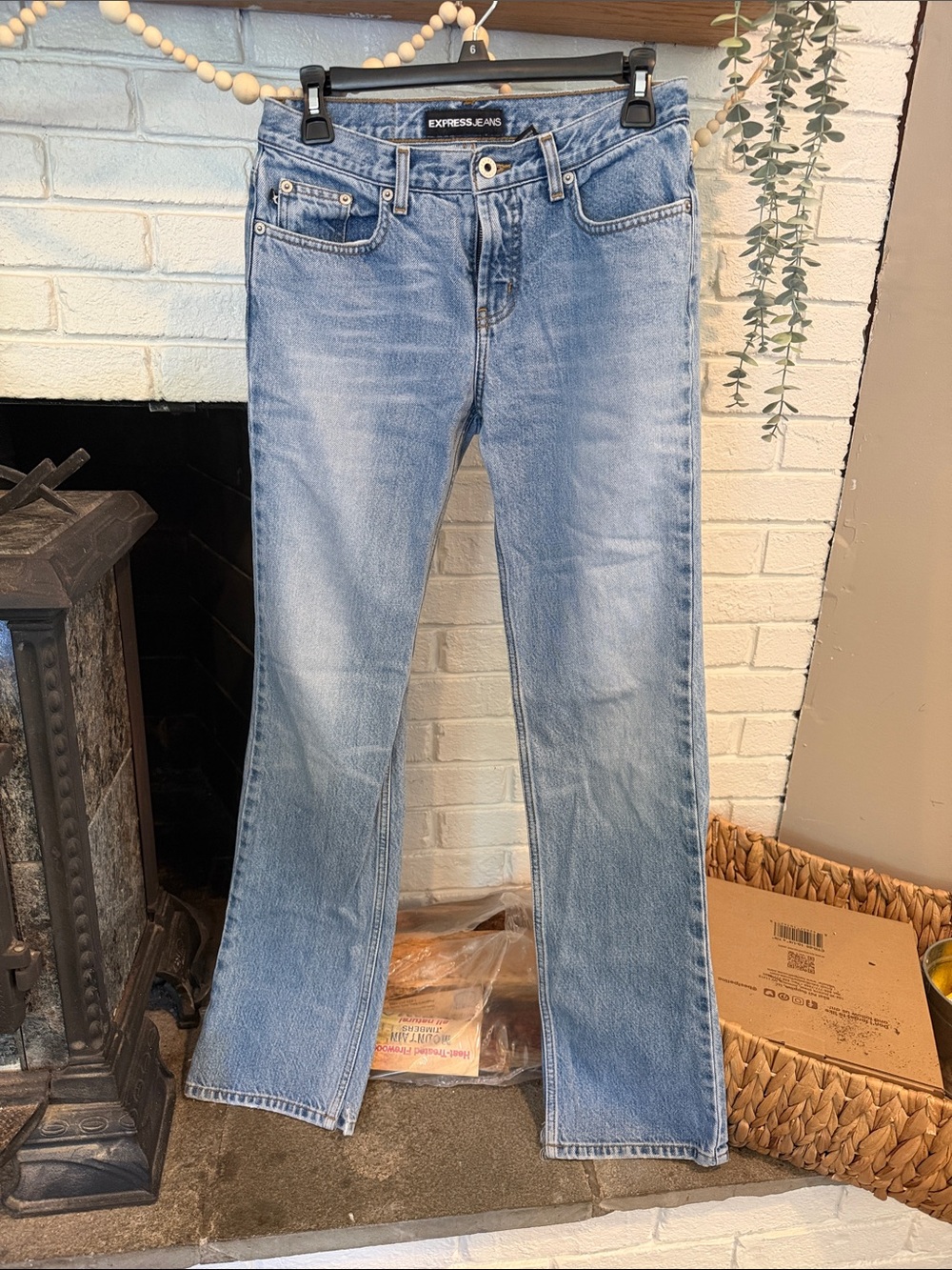 Vintage Y2K Express Low Rise Boot Cut Jeans | Size 3/4L